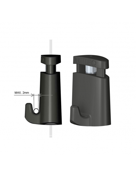 medidas del gancho para colgar cuadros microgrip de Artiteq