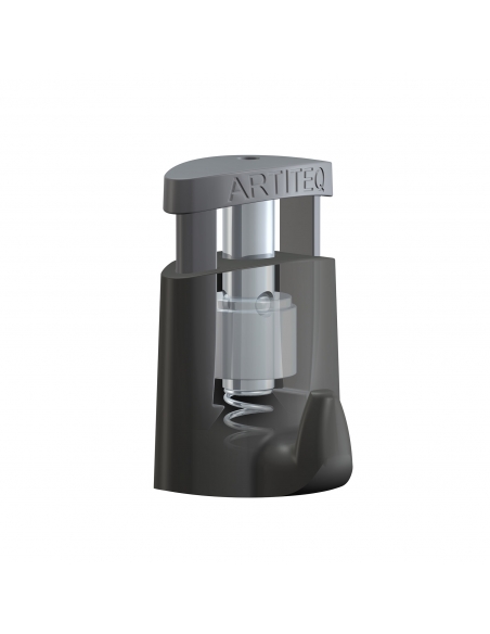 funcionamiento del cuelga facil para colgar cuadros gancho Microgrip de Artiteq